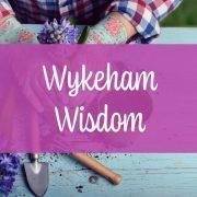 Wykeham Wisdom for May