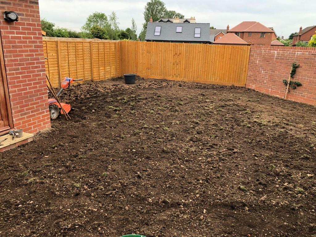 Landscaping Project – Day 2…